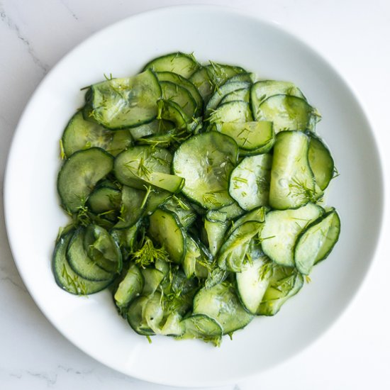 Cucumber Dill Salad