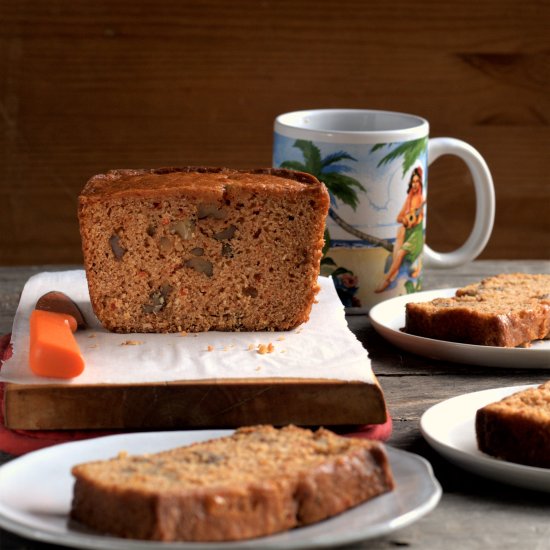 rosehip walnut bread