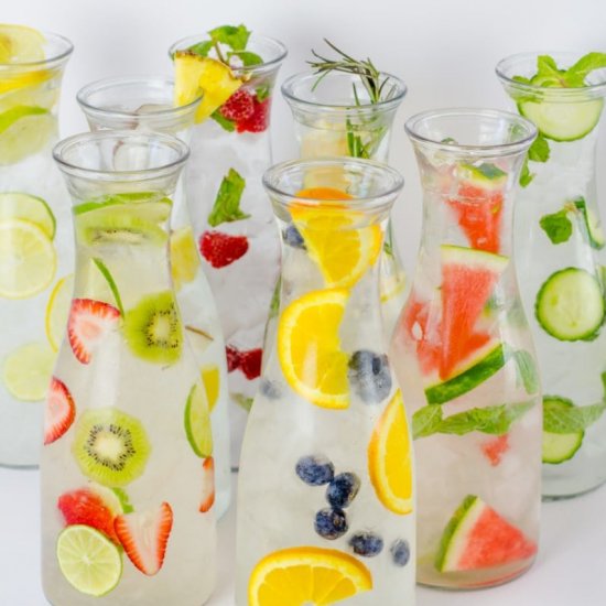 Fruit Infused Water Recipes