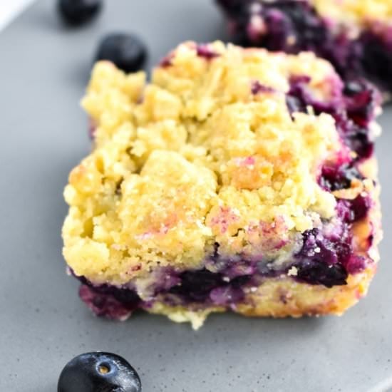 Blueberry Crumb Bars