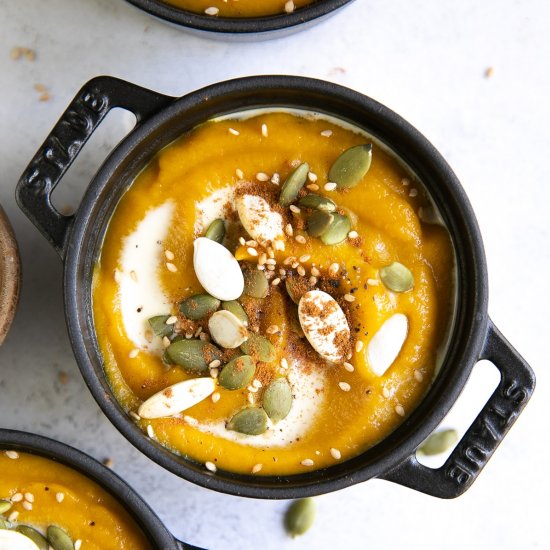 Curried Butternut Squash Soup