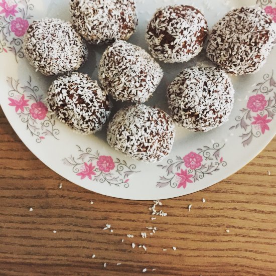 Lovely coconut truffles