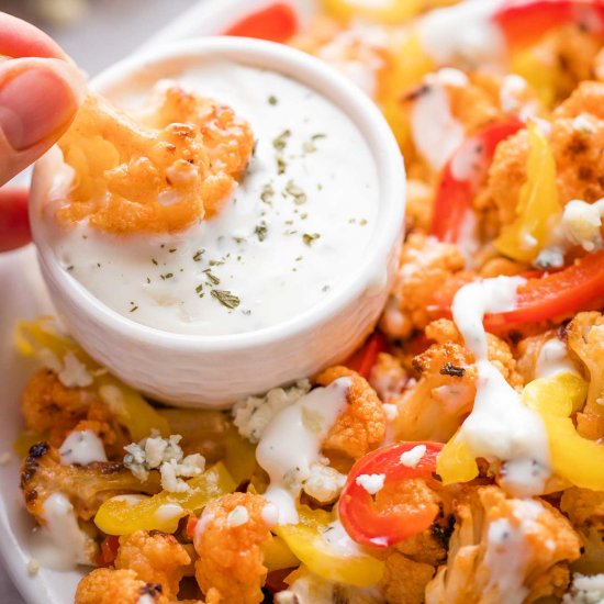 LOADED Buffalo Cauliflower Wings