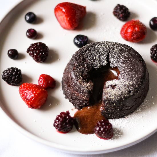 Easy Chocolate Lava Cake Recipe