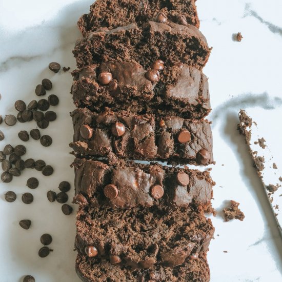 Double Chocolate Banana Bread