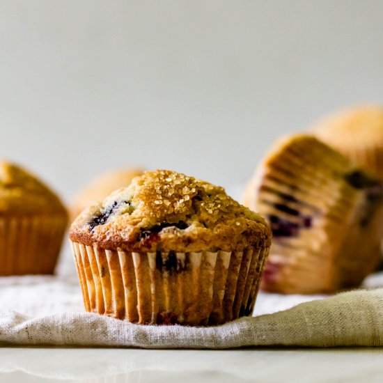 Lavender Wild Berry Muffins