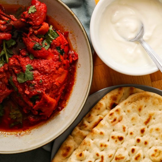 coconut-milk tandoori chicken