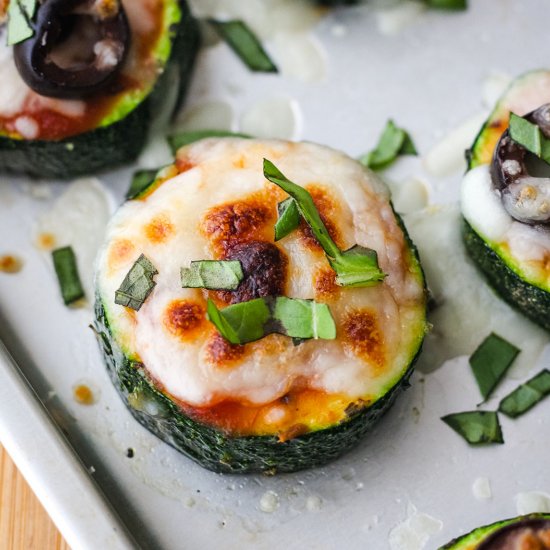 Zucchini Pizza Bites