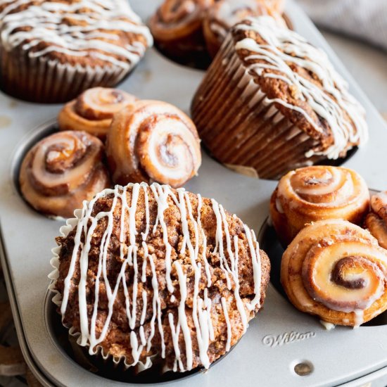 Cinnamon Roll Muffins