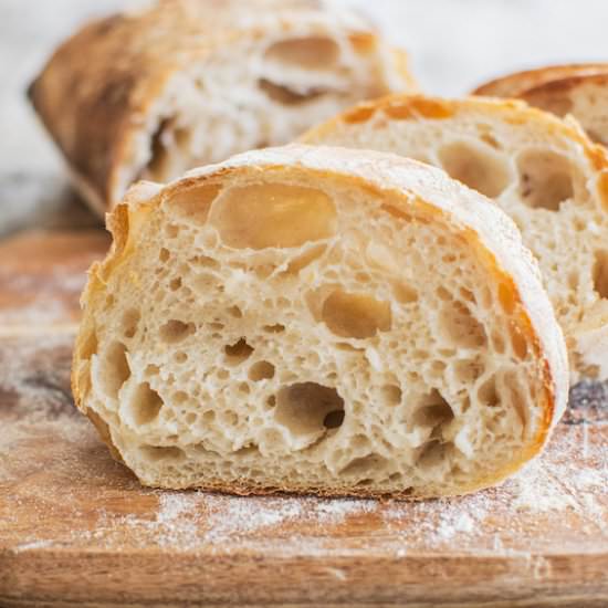 Sourdough Ciabatta Bread