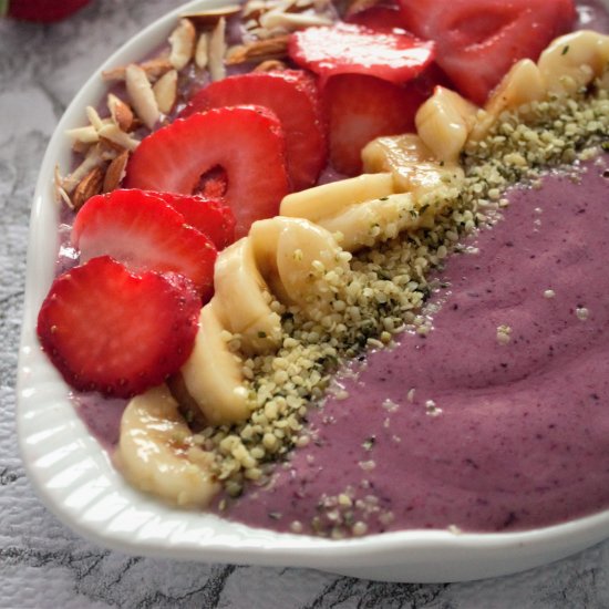 Acai bowl vegan