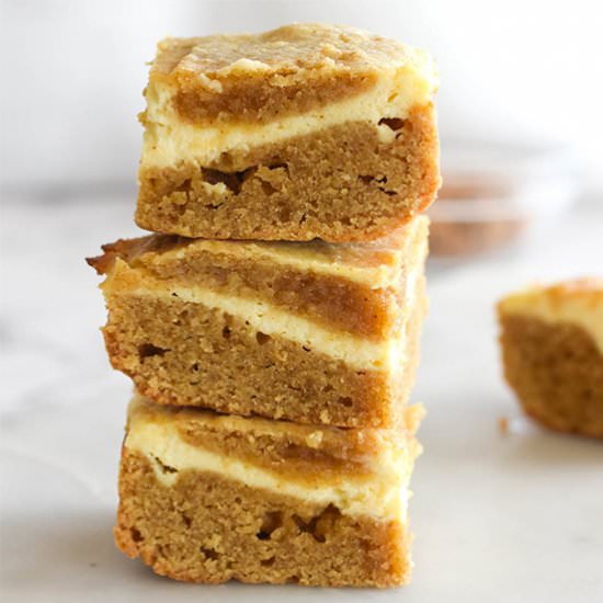 Keto Cream Cheese Blondies