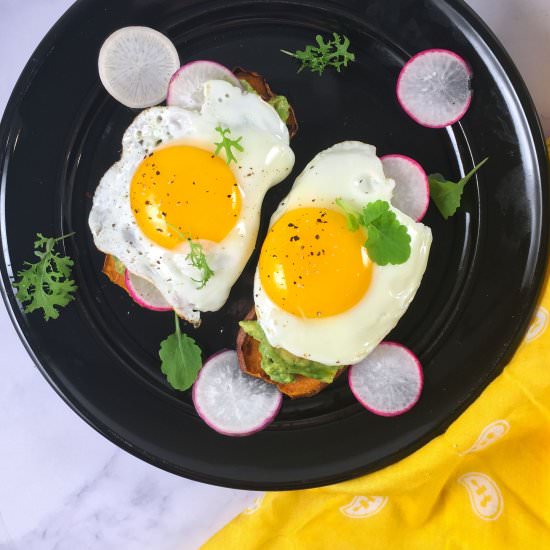 Gluten Free Toast w/Sweet Potatoes