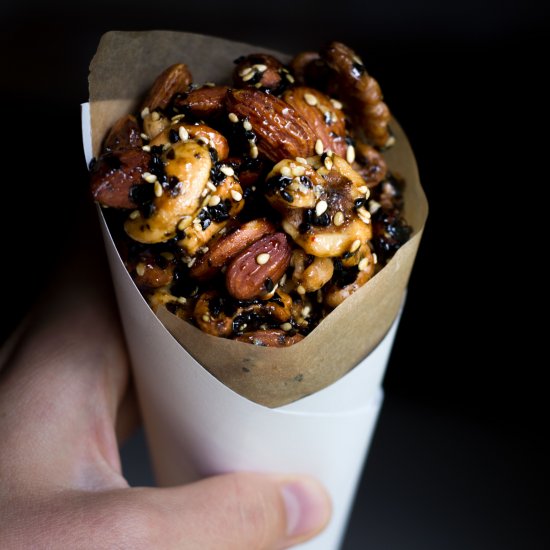 Candied Furikake Nuts