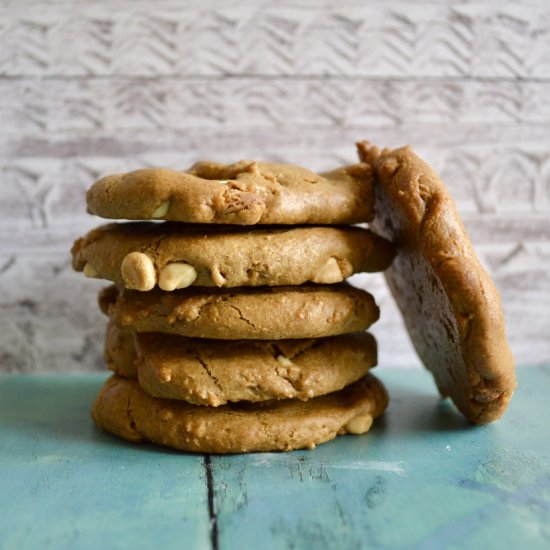 Spiced White Chocolate Cookies