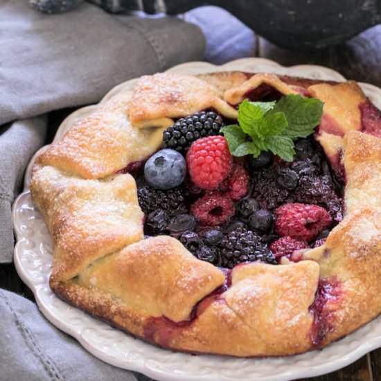 Mixed Berry Galette