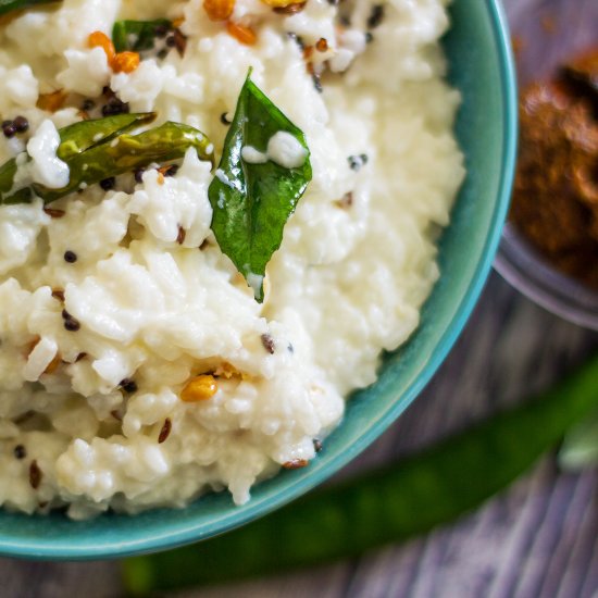 ANDHRA STYLE CURD RICE