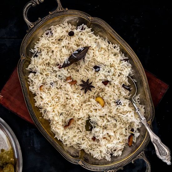 Coconut Milk Pulao/Pilaf