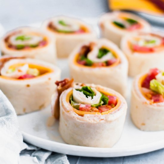 Turkey Club Pinwheels