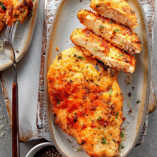 Parmesan Crusted Chicken