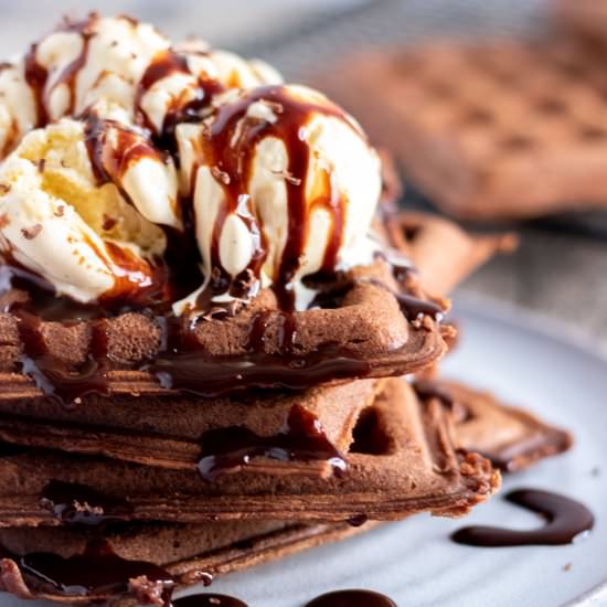 Brownie Waffles