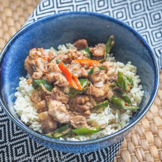 Pork Belly Bicol Express