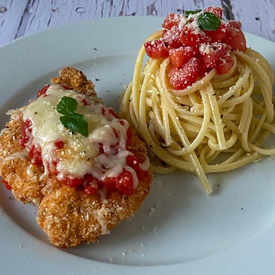 Crispy Chicken Parmesan