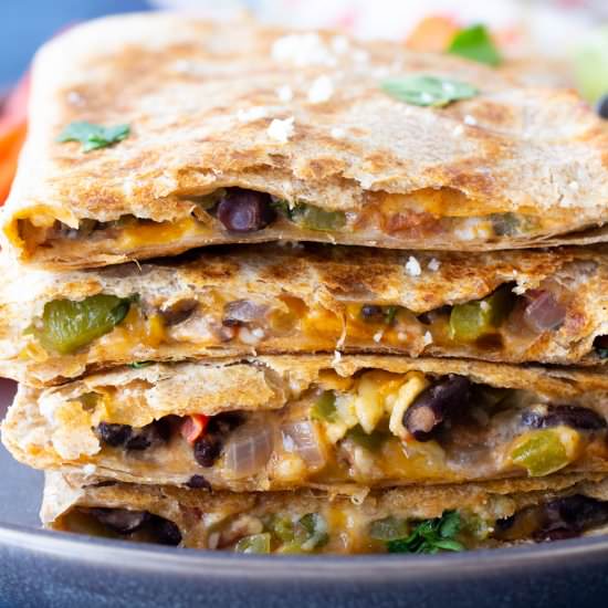 Southwest Chipotle Quesadillas