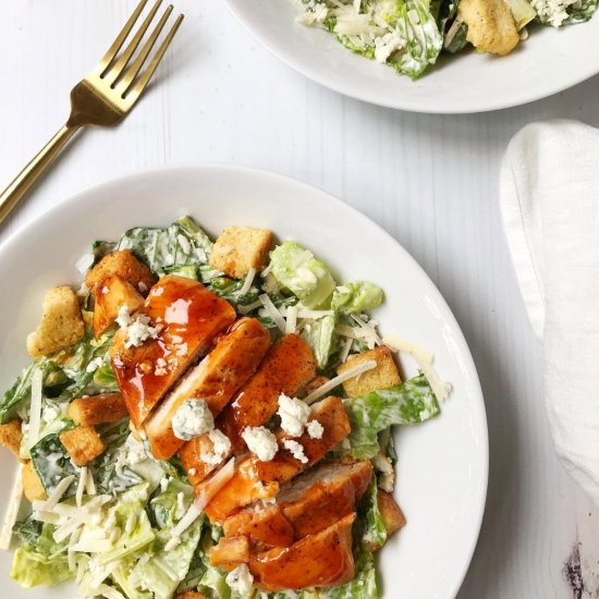 Buffalo Chicken Caesar Salad