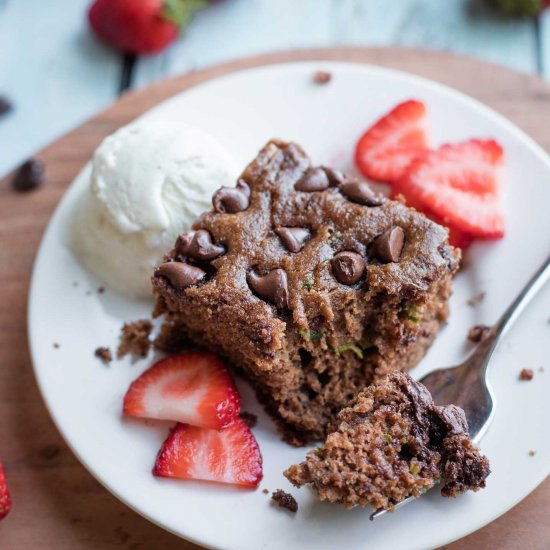 Double Chocolate Zucchini Cake