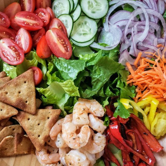 Greek Shrimp Salad