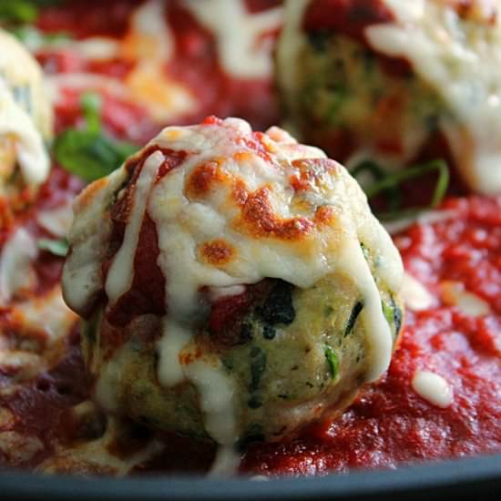 Chicken Parm Meatballs