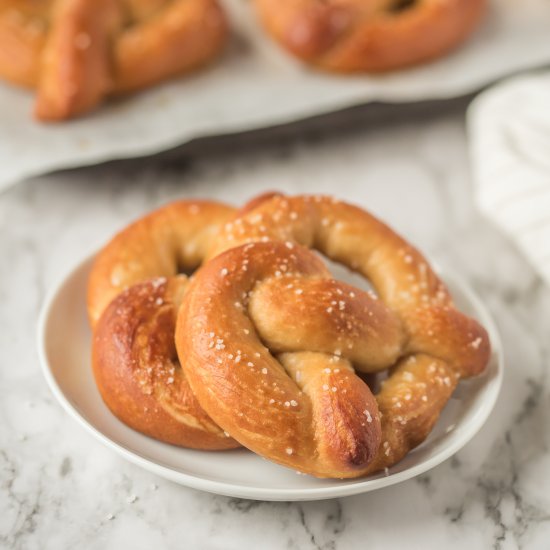 Homemade Soft Pretzels