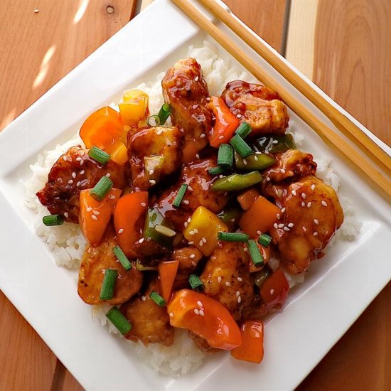 Low Sodium Sweet & Sour Chicken