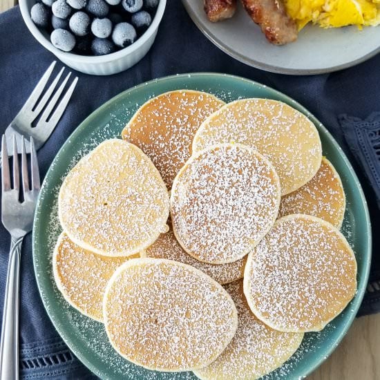 mini pancakes