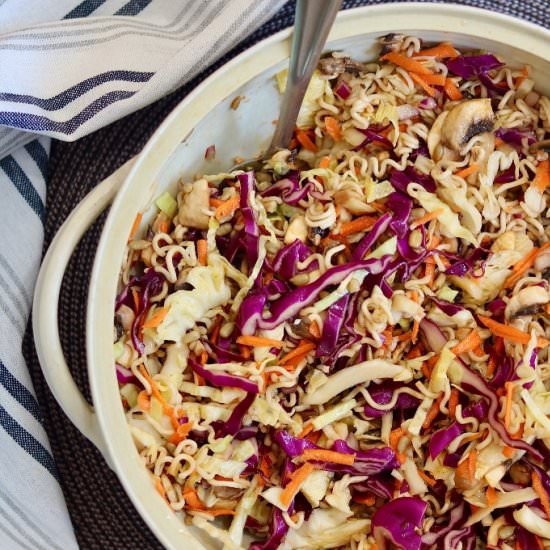 Ramen Noodle Salad (Vegan)