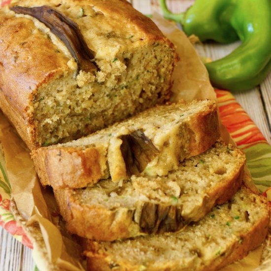 Hatch Chile Zucchini Bread