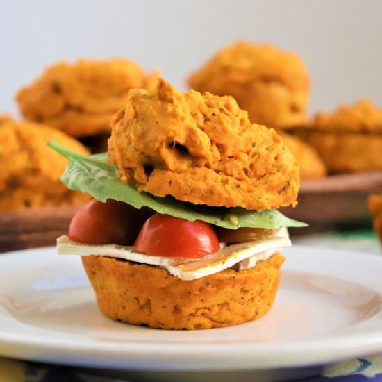 Savory Herbed Pumpkin Muffins