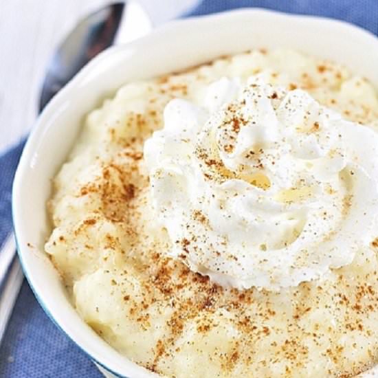 easy instant pot rice pudding