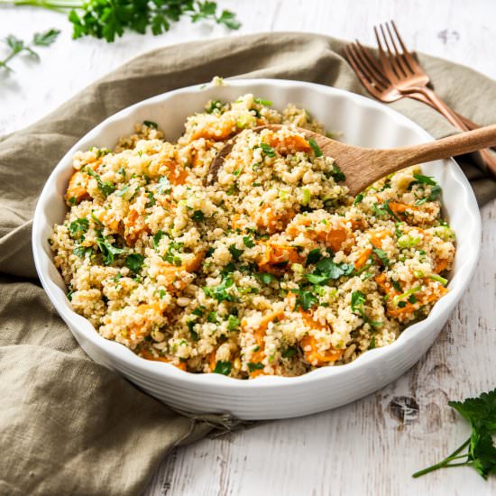 Sweet Potato Quinoa Salad