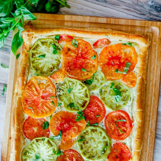 Heirloom Tomato Tart