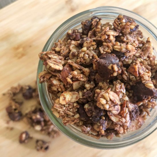 Chocolate Almond Granola