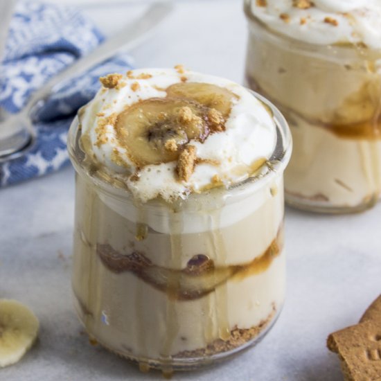 Bananas Foster Banana Pudding