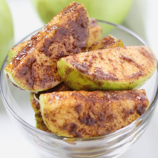 No Bake Cinnamon Apple Slices