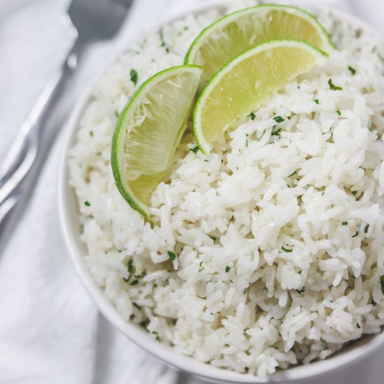 Instant Pot Cilantro Lime Rice