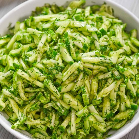 Refreshing Cucumber Salad