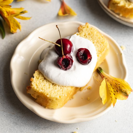 keto lemon pound cake