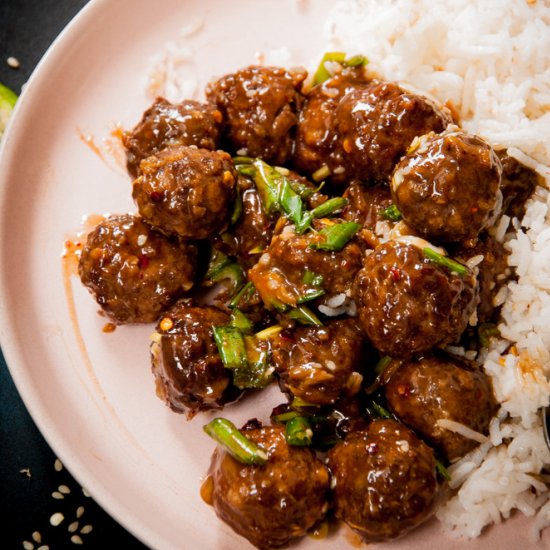 Mongolian Meatballs