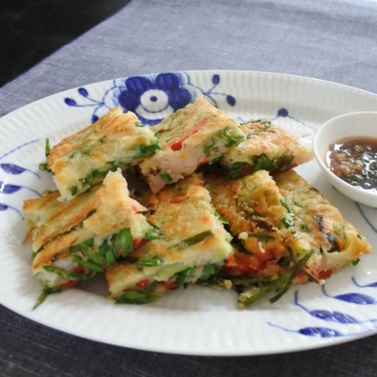 Seafood Korean Pancake