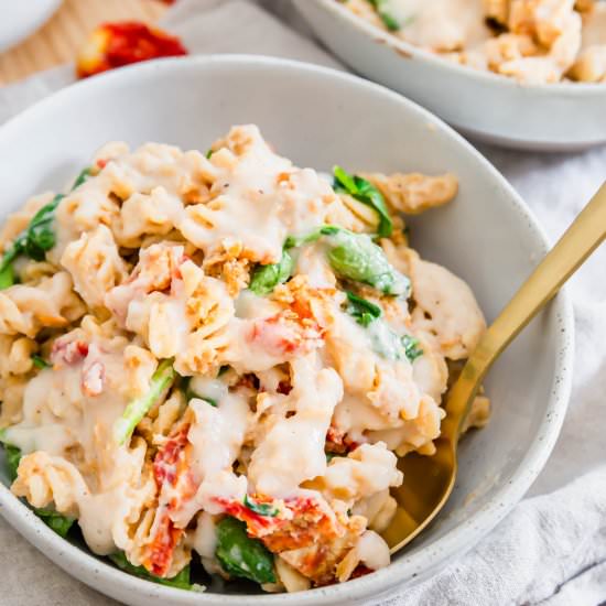 Creamy White Bean Pasta